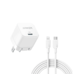 Anker PowerPort 20W USB-C Adapter with USB-C to Lightning Cable