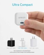 Anker PowerPort 20W USB-C Adapter with USB-C to Lightning Cable - Image 3