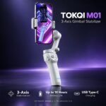 TOKQI M01 3-Axis Gimbal Stabilizer